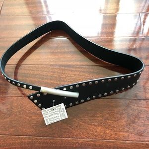 NWT UO Deena & Ozzy asymmetrical studded belt